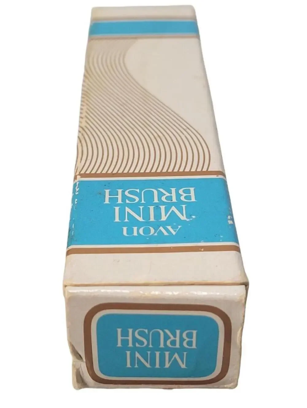 Vintage Avon Mini Hairbrush Tortoise Color Travel Purse Brush 6
